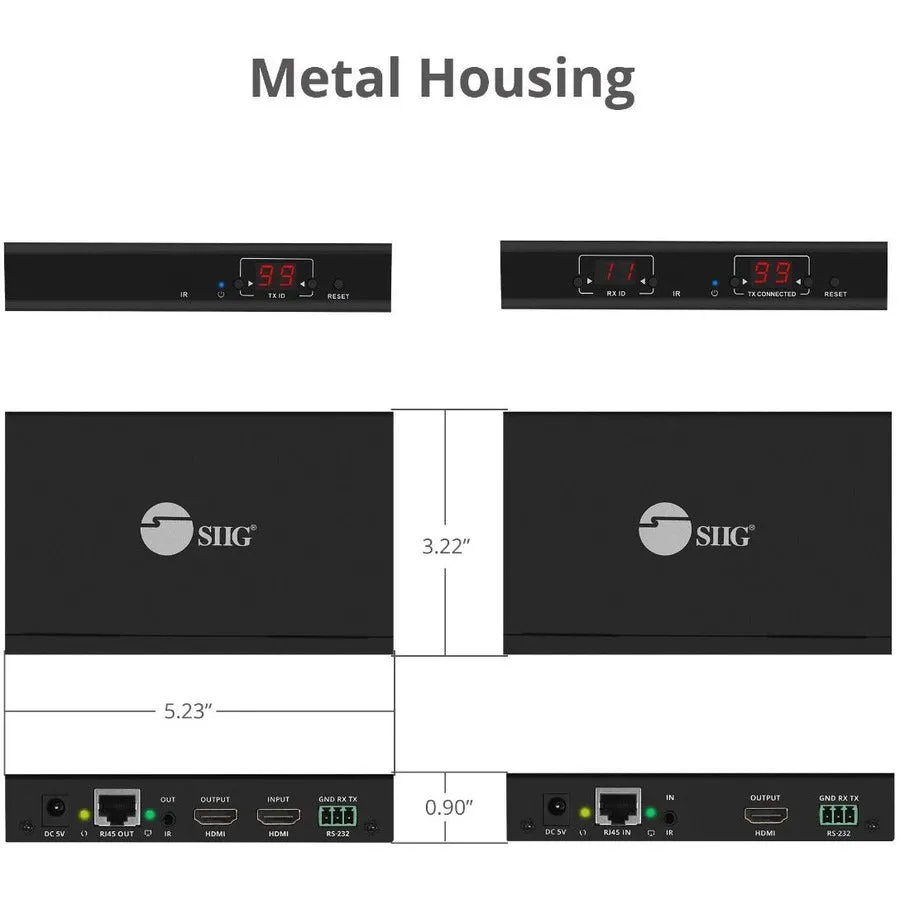 1080P Hdmi Over Ip Extender With Ir - Kit