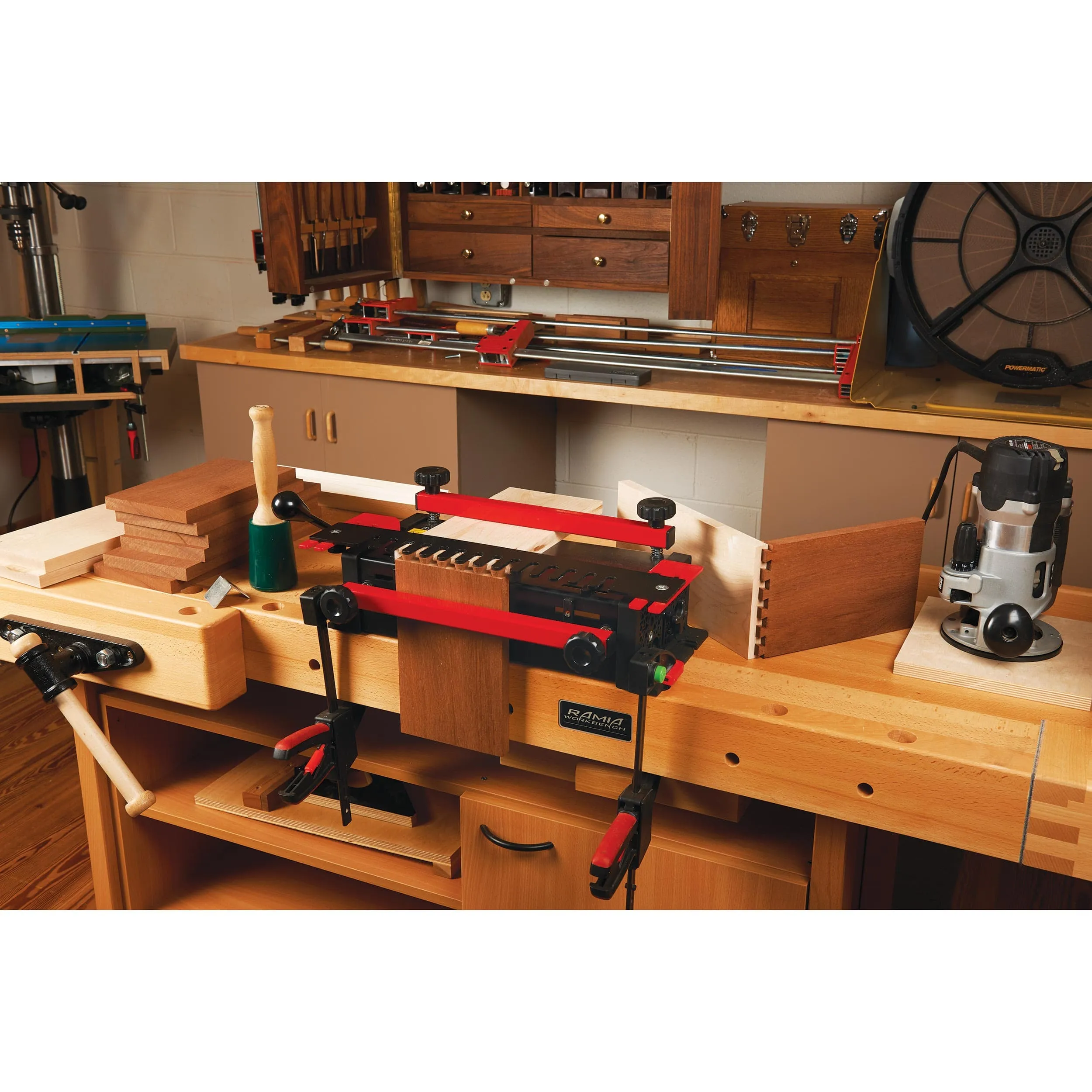 12-1/2" Fixed Through Dovetail Template For WoodRiver Deluxe Dovetail Jig
