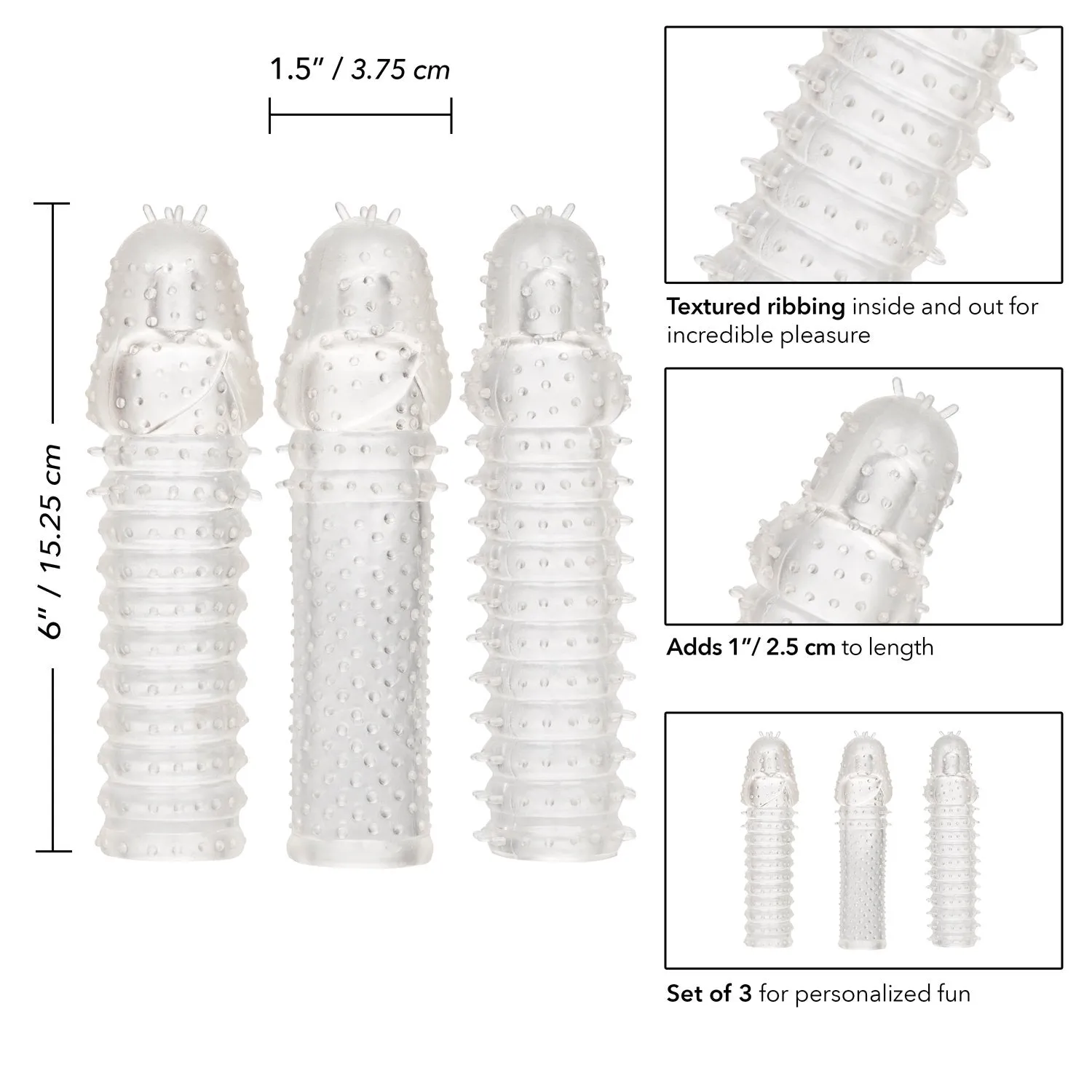 3 Piece Extension Kit