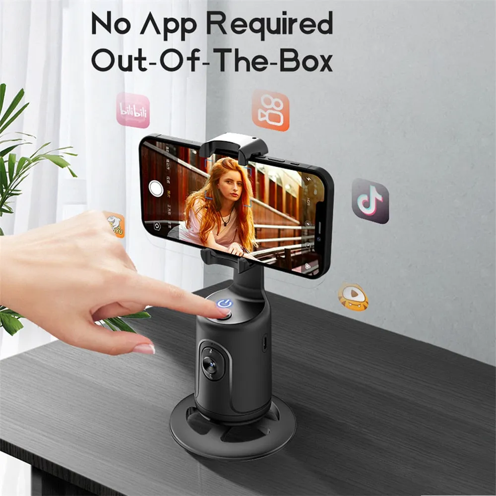 360° Handheld Gimbal for Smartphones: Face Recognition, Shooting Mode, Bluetooth