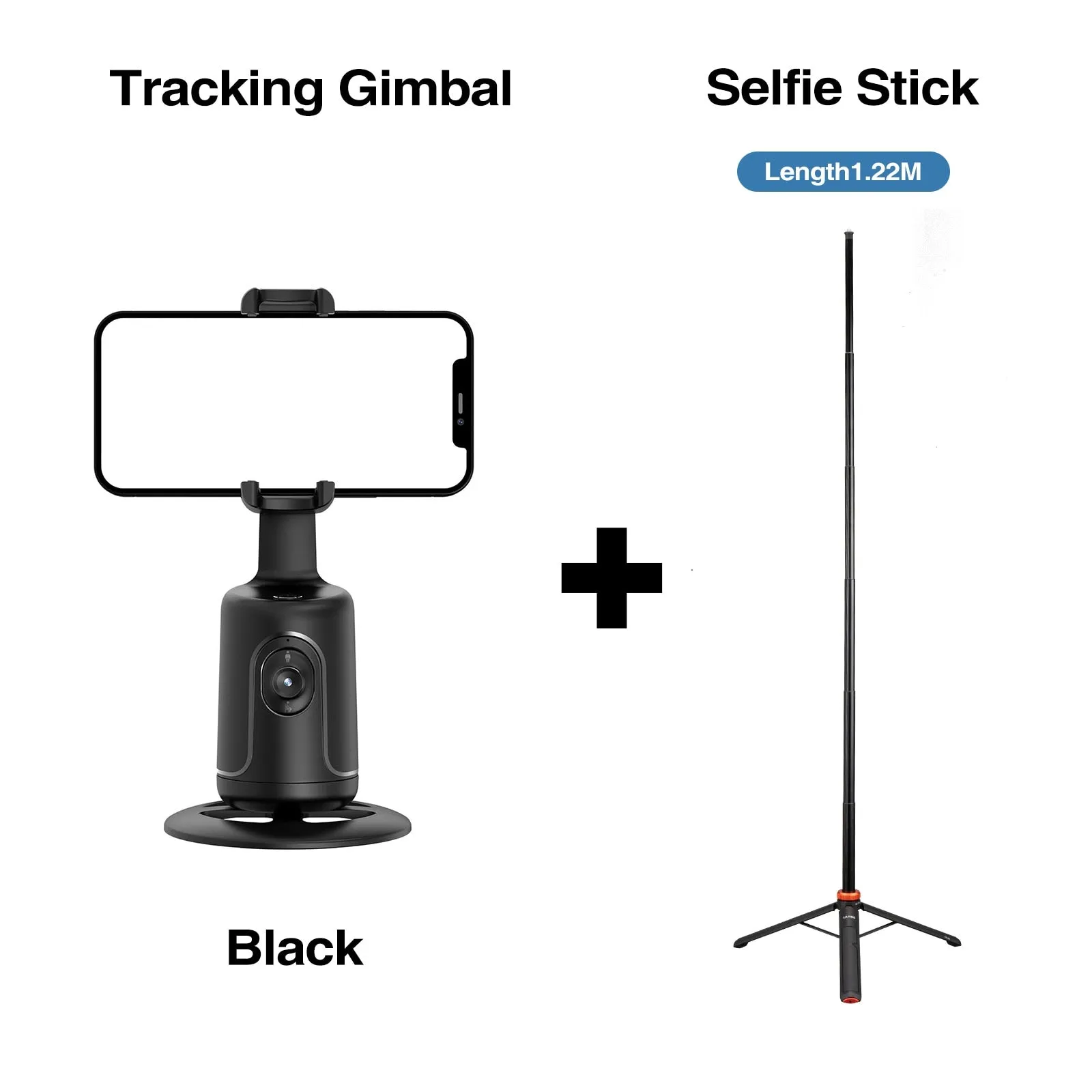 360° Handheld Gimbal for Smartphones: Face Recognition, Shooting Mode, Bluetooth