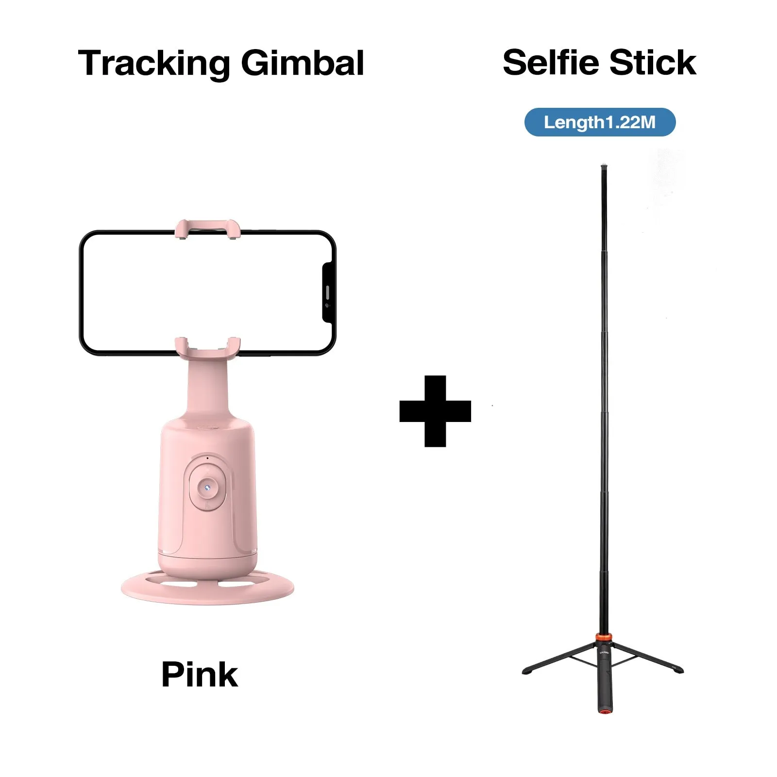 360° Handheld Gimbal for Smartphones: Face Recognition, Shooting Mode, Bluetooth