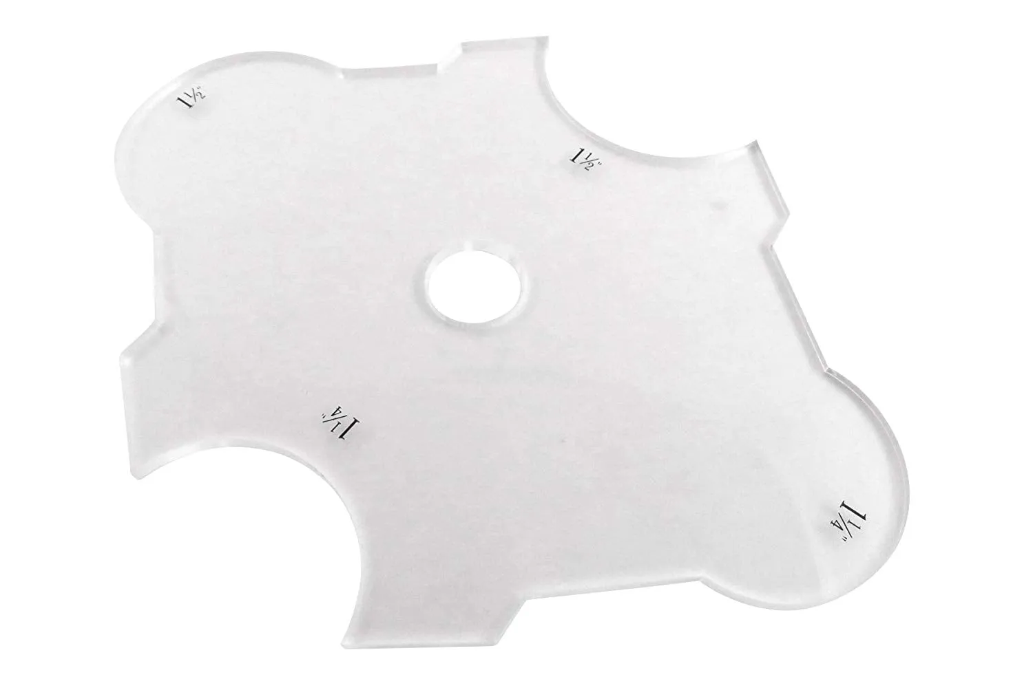 6 Piece Radius Gauge Set Acrylic