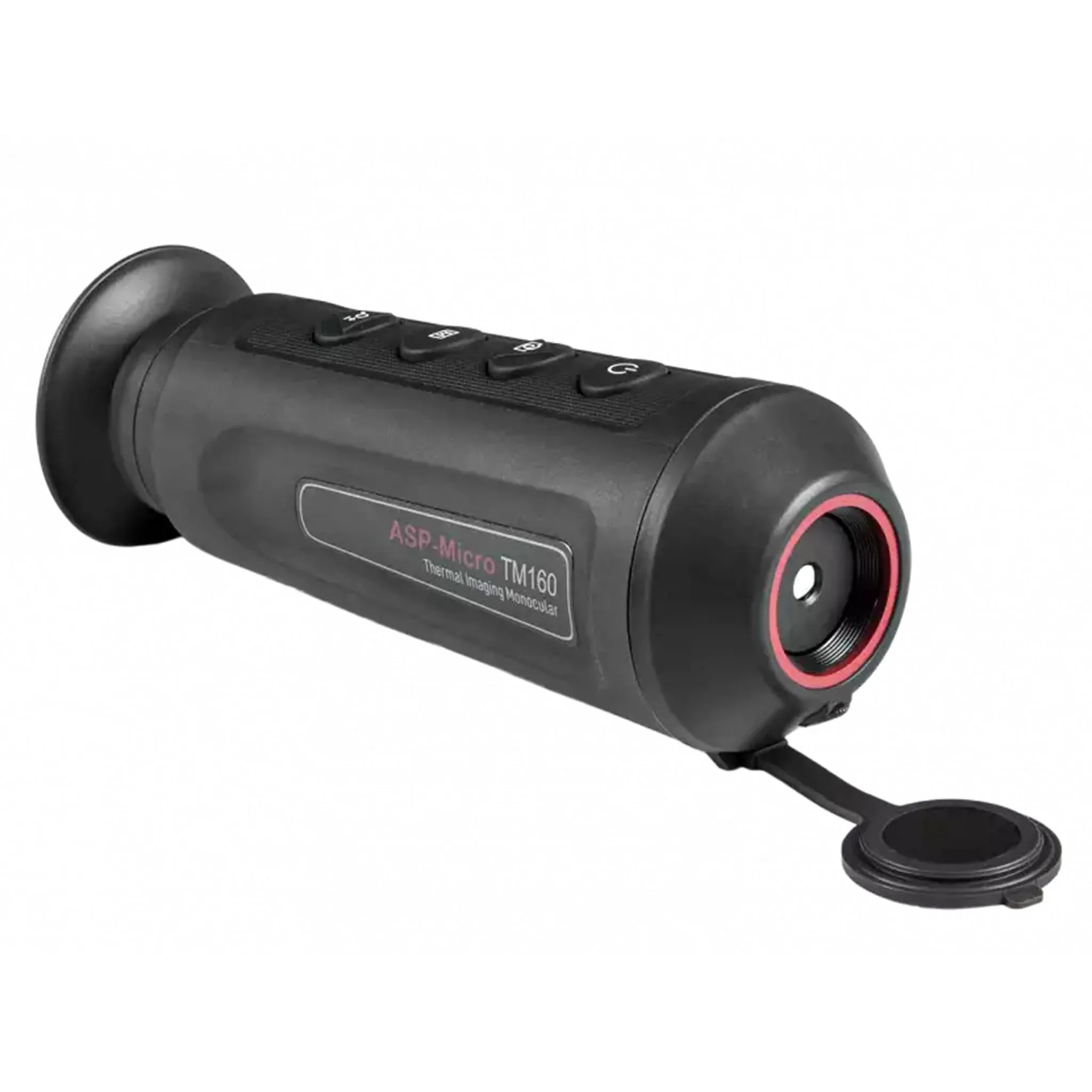 AGM Global Vision 3093251001AM10 ASP-Micro TM-160 Thermal Monocular Black 1x 6.20mm 160x120, 60 Hz Resolution 1x/2x/4x Zoom