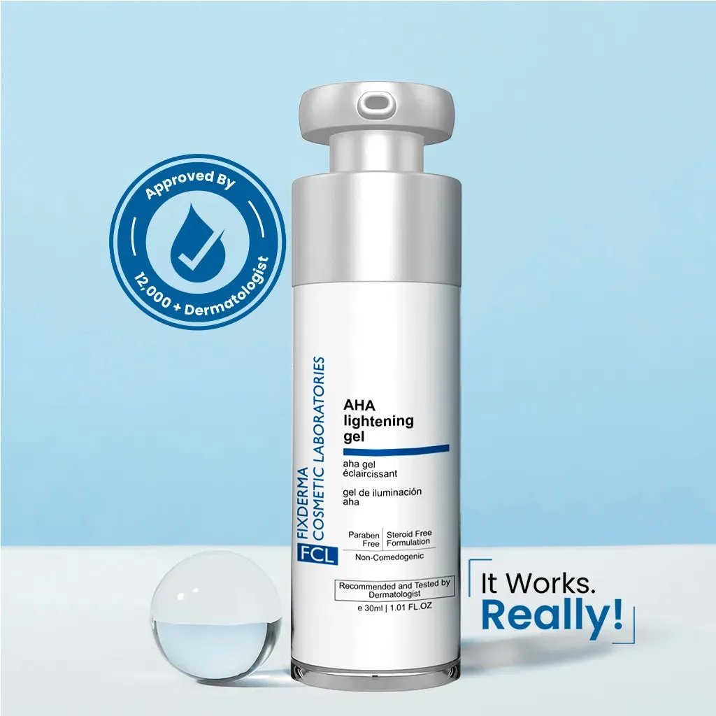 AHA Lightening Gel | Removes Dark spots, Dead cells, Melasma