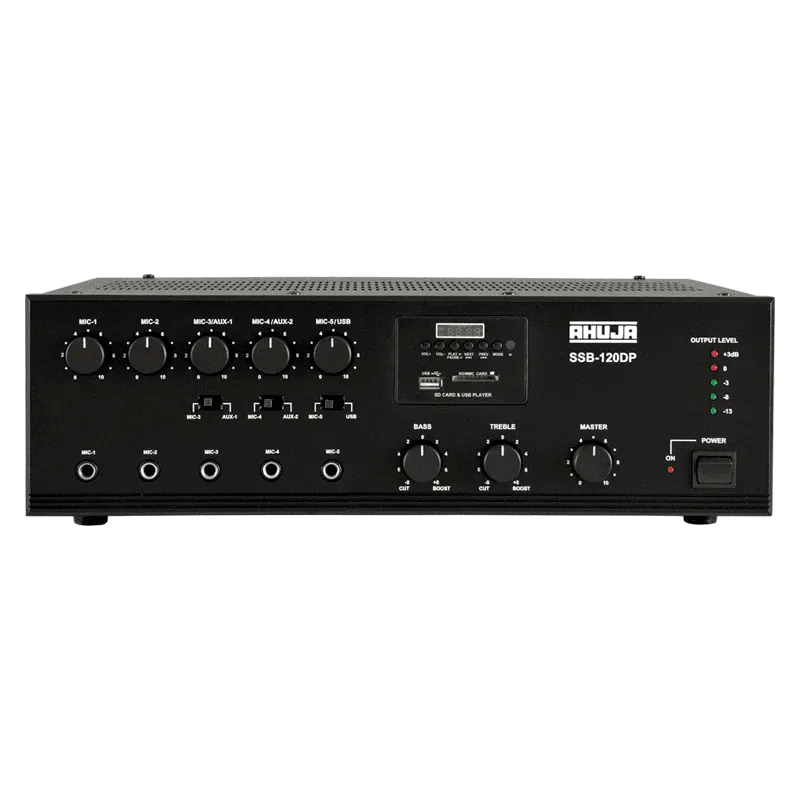 Ahuja SSB120DP Medium Wattage PA Mixer Amplifier
