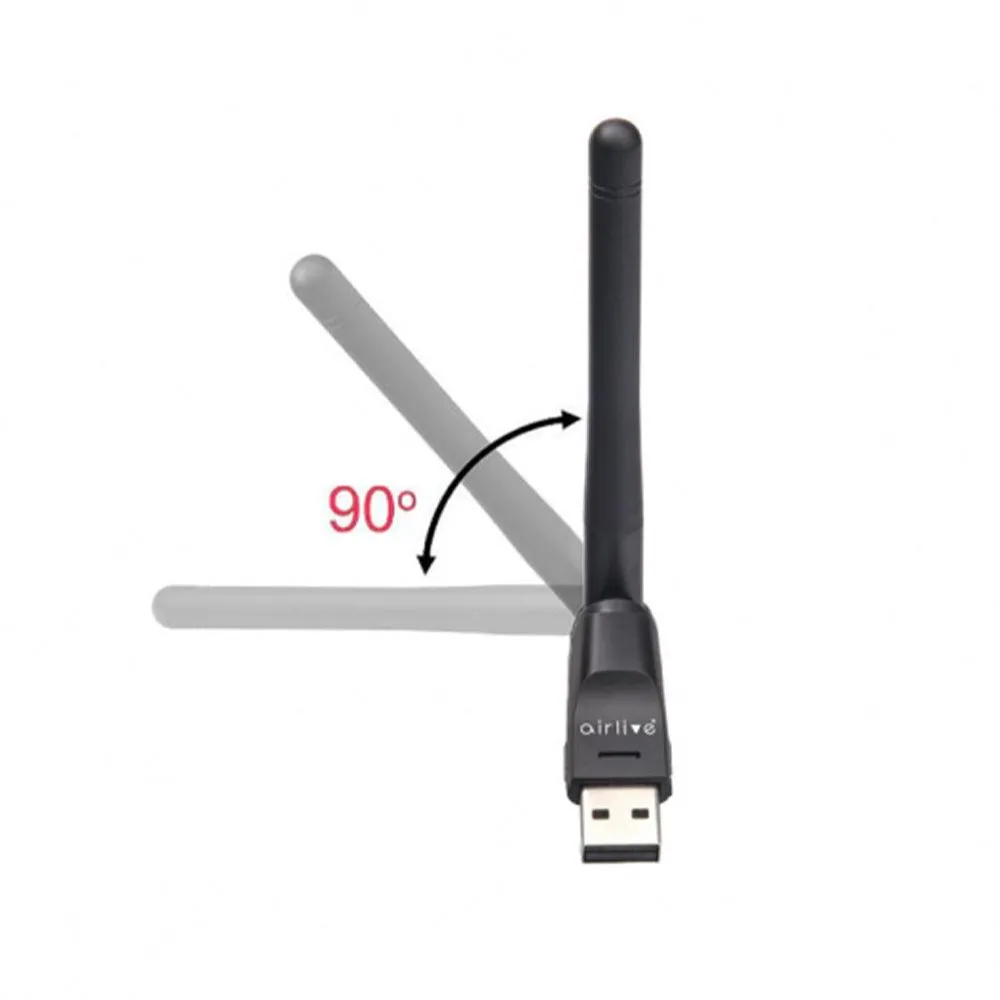AirLive USB-N15A Wireless USB Adapter With Antenna 150Mbps