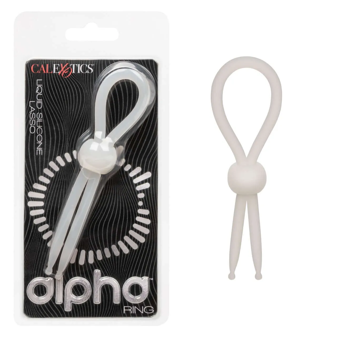 Alpha Liquid Silicone Lasso - Natural | Adjustable Premium Enhancer