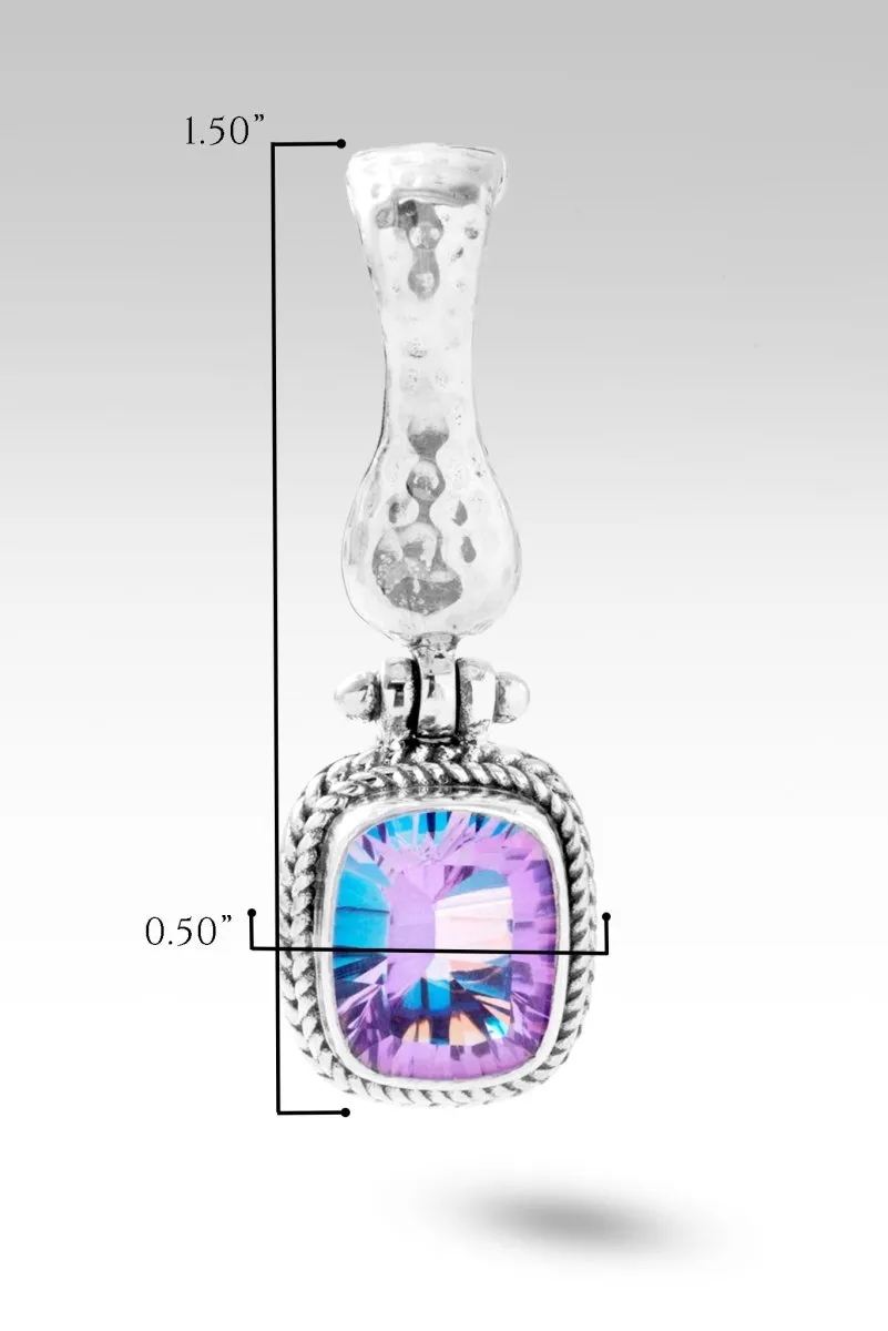 Always Present Pendant™ in Pink Vapor™ Mystic Quartz