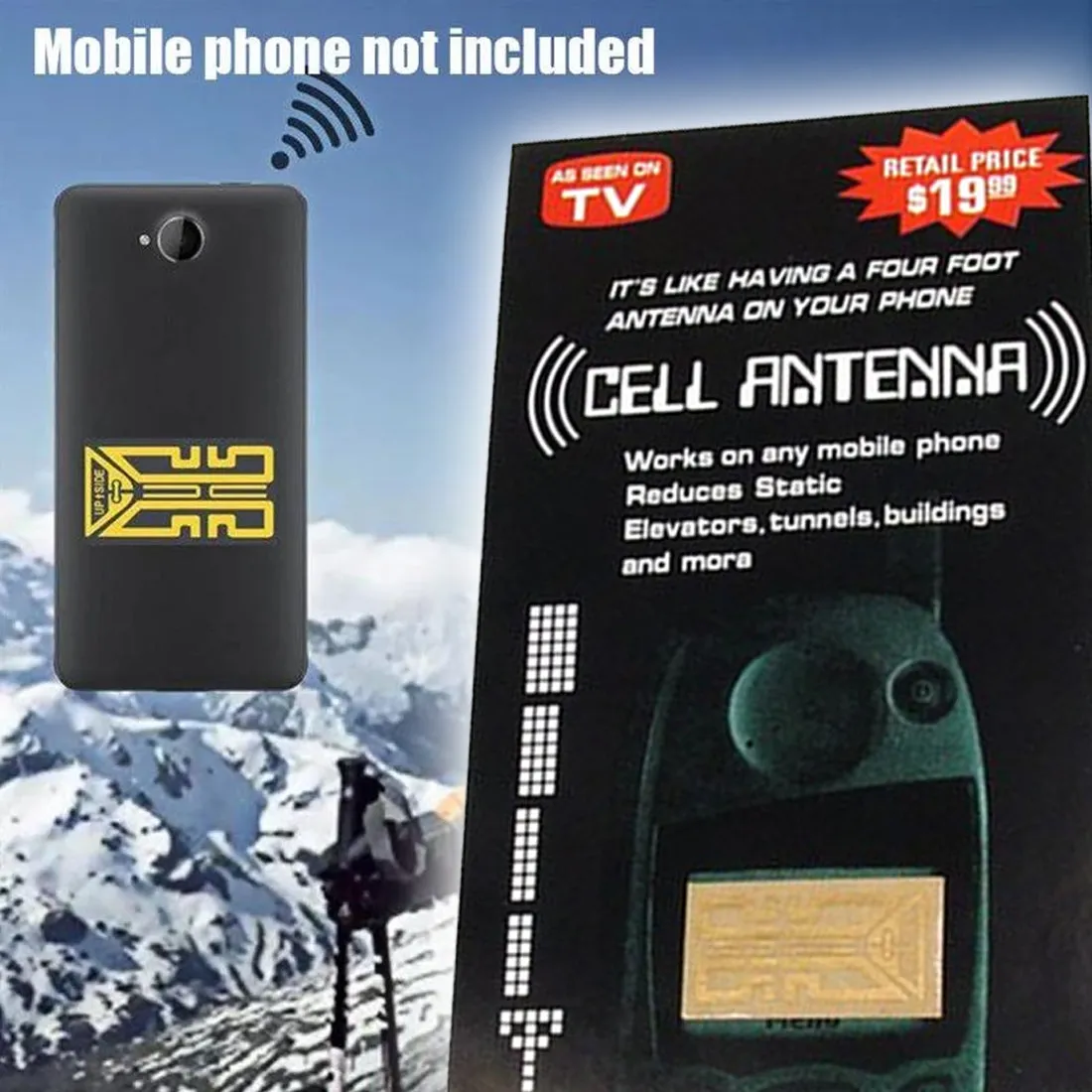 Antenna Signal Booster for Cell Phone and PDA