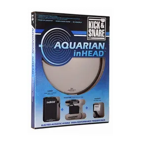 Aquarian 14HPK Inhead Kick & Snare Pak