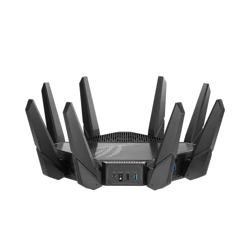 ASUS ROG Rapture GT-AX11000 Pro wireless router Gigabit Ethernet Tri-band (2.4 GHz / 5 GHz / 5 GHz) Black