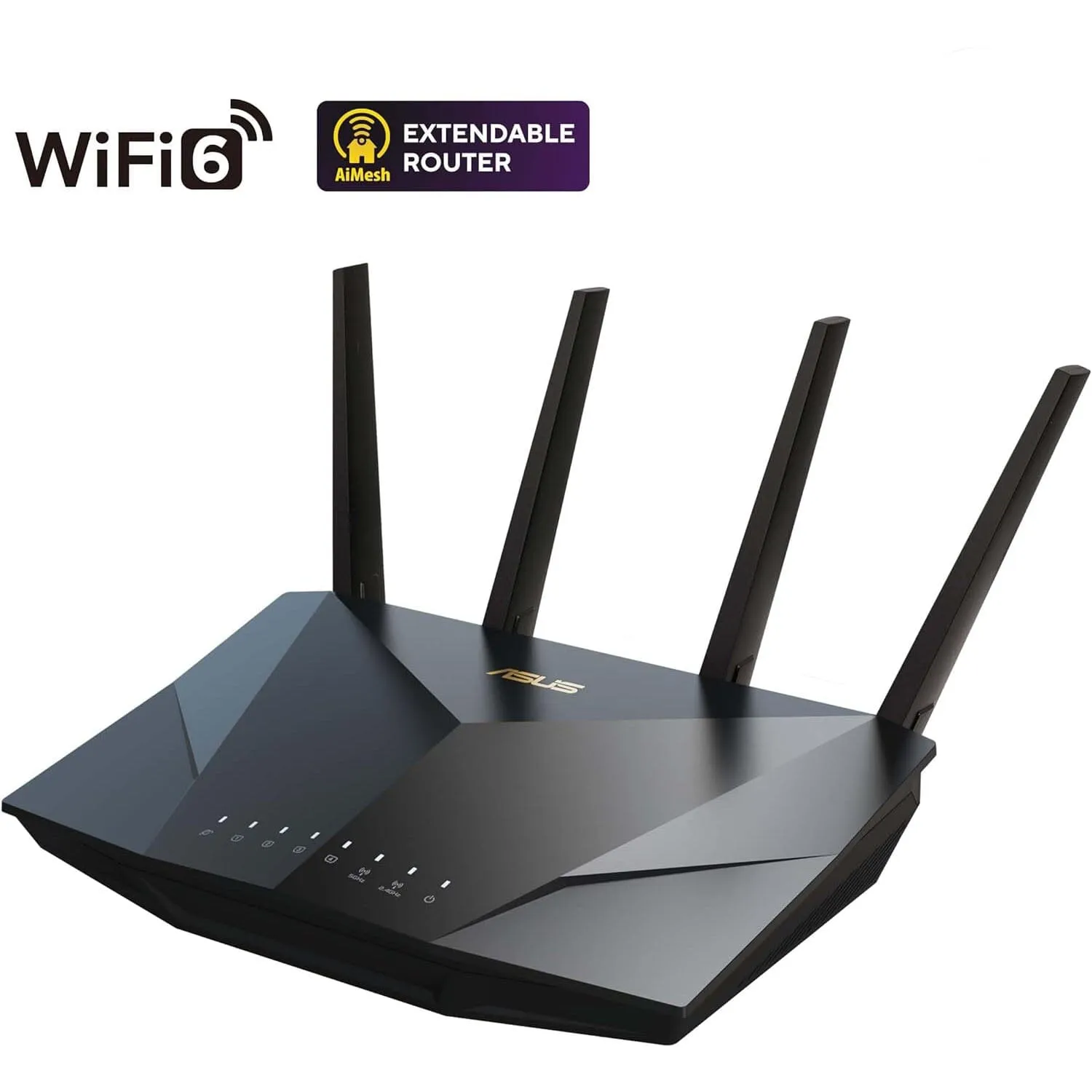 ASUS RT-AX5400 VPN WiFi 6 Extendable Router Dual Band (Refurbished)