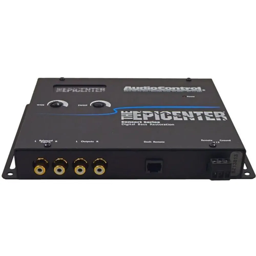 Audio Control Epicenter Black Digital Bass Restoration Processor