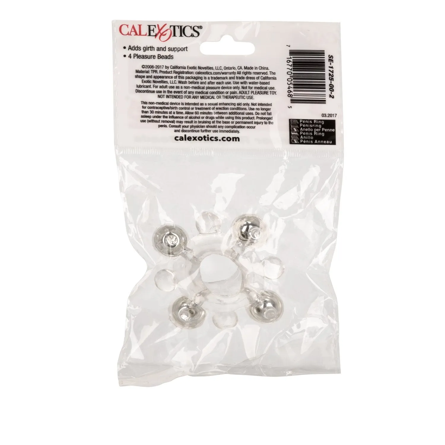 Basic Essentials Enhancer Ring with Beads