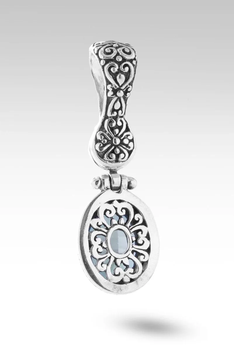 Be Not Afraid Pendant™ in Odyssey Universe™ Mystic Quartz