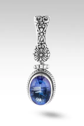 Be Not Afraid Pendant™ in Odyssey Universe™ Mystic Quartz