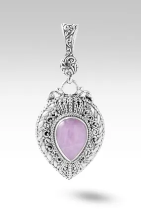 Be Quick to Listen Pendant II™ in Kunzite