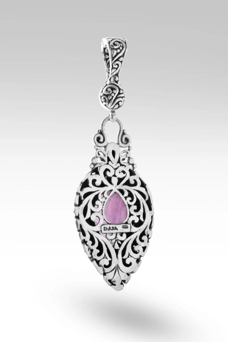 Be Quick to Listen Pendant™ in Kunzite
