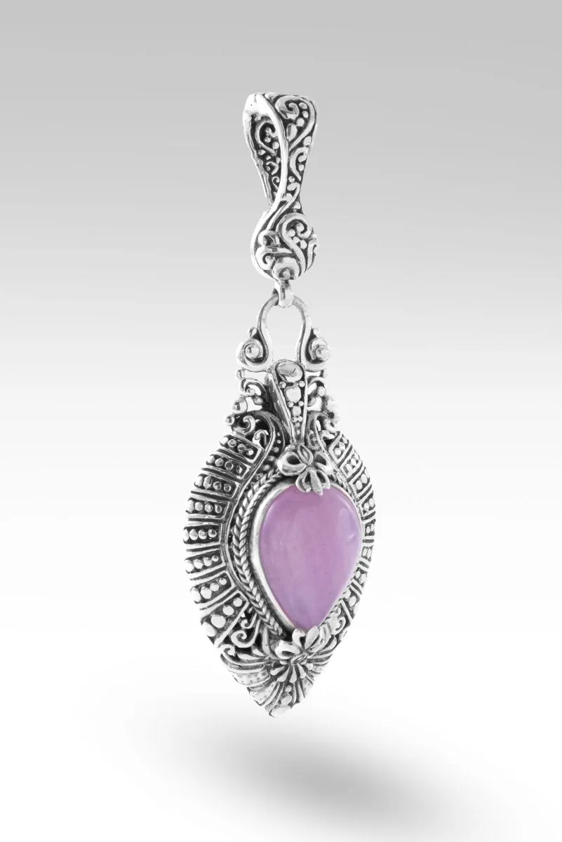Be Quick to Listen Pendant™ in Kunzite