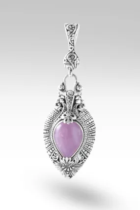 Be Quick to Listen Pendant™ in Kunzite