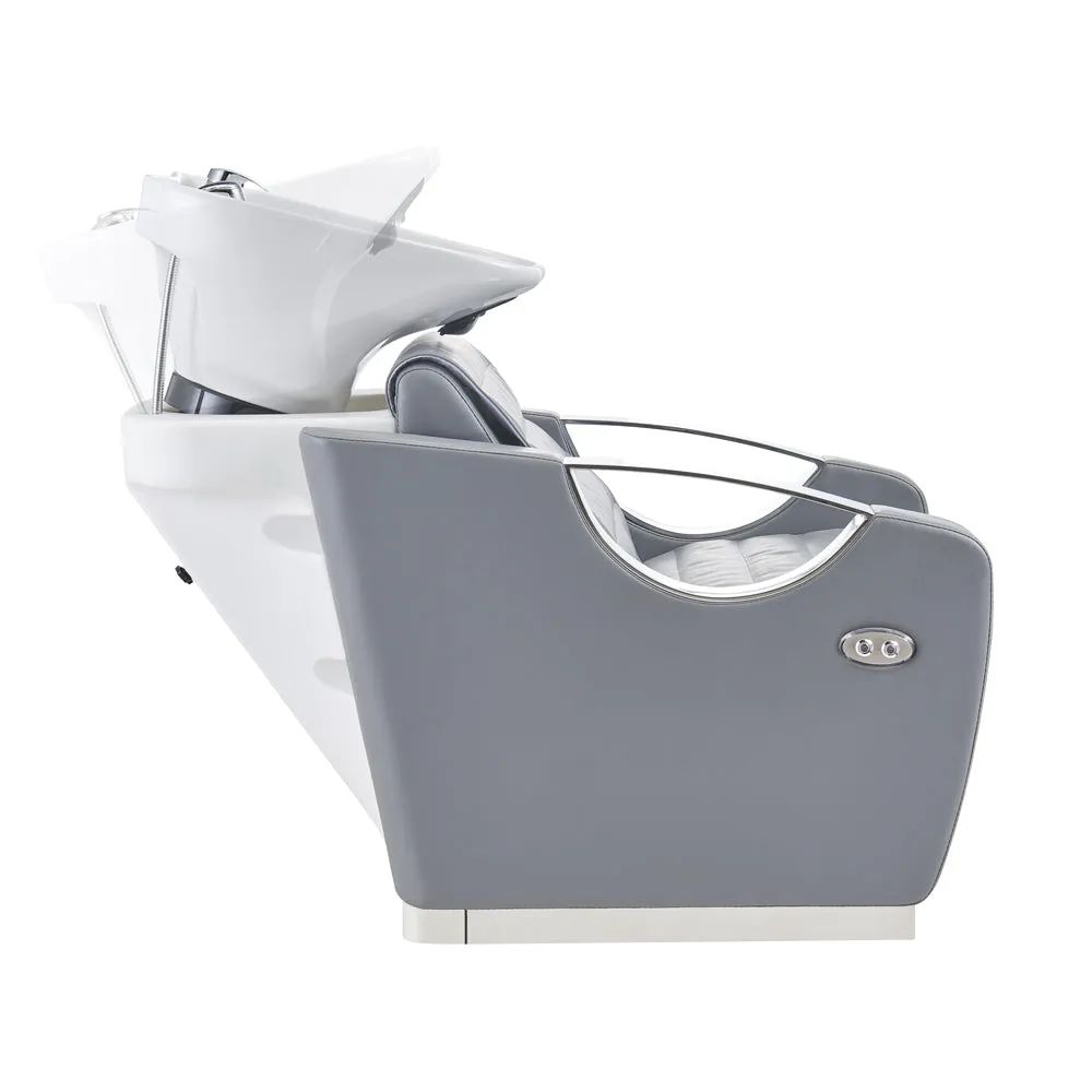 Beauty Salon Backwash Basin Chair -adjustable leg rest extension Victoria