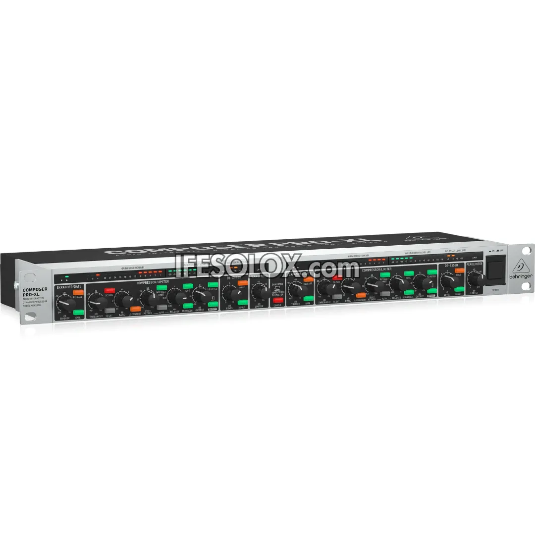 Behringer MDX2600 2-Channel COMPOSER PRO-XL Compressor/Gate/Peak Limiter with De-Esser - Brand New