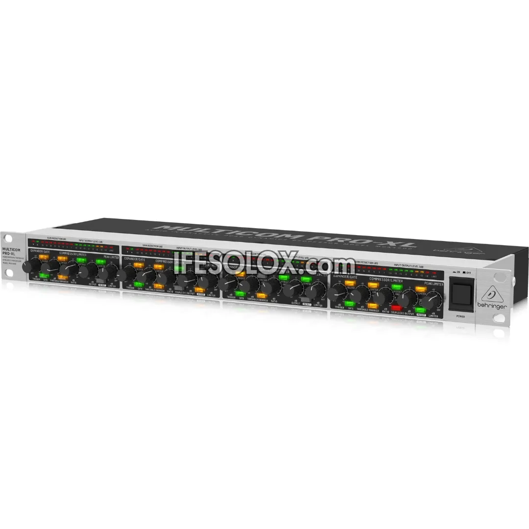 Behringer MDX4600 4-Channel MULTICOM PRO-XL Compressor/Gate/Peak Limiter with Enhancer - Brand New