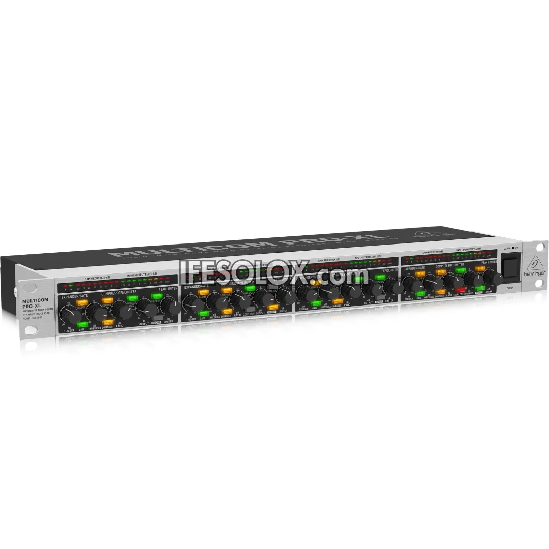 Behringer MDX4600 4-Channel MULTICOM PRO-XL Compressor/Gate/Peak Limiter with Enhancer - Brand New
