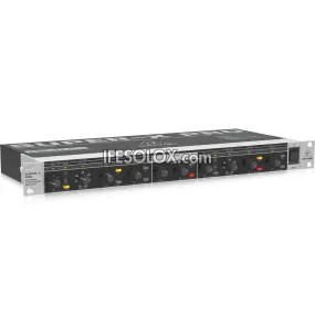 Behringer SUPER-X PRO CX2310 High-Precision Stereo 2-Way/Mono 3-Way Crossover with Subwoofer Output - Brand New