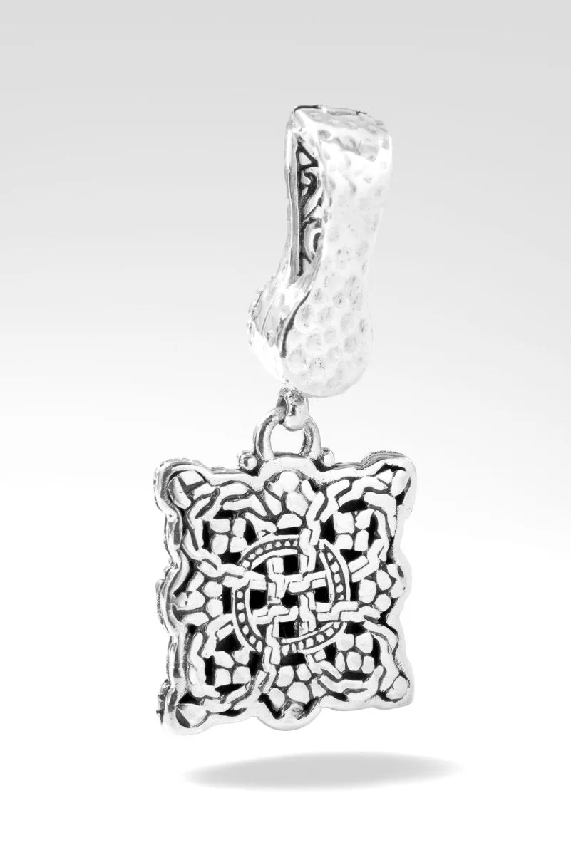 Believe Always Pendant™ in Blue Mother of Pearl Mosaic