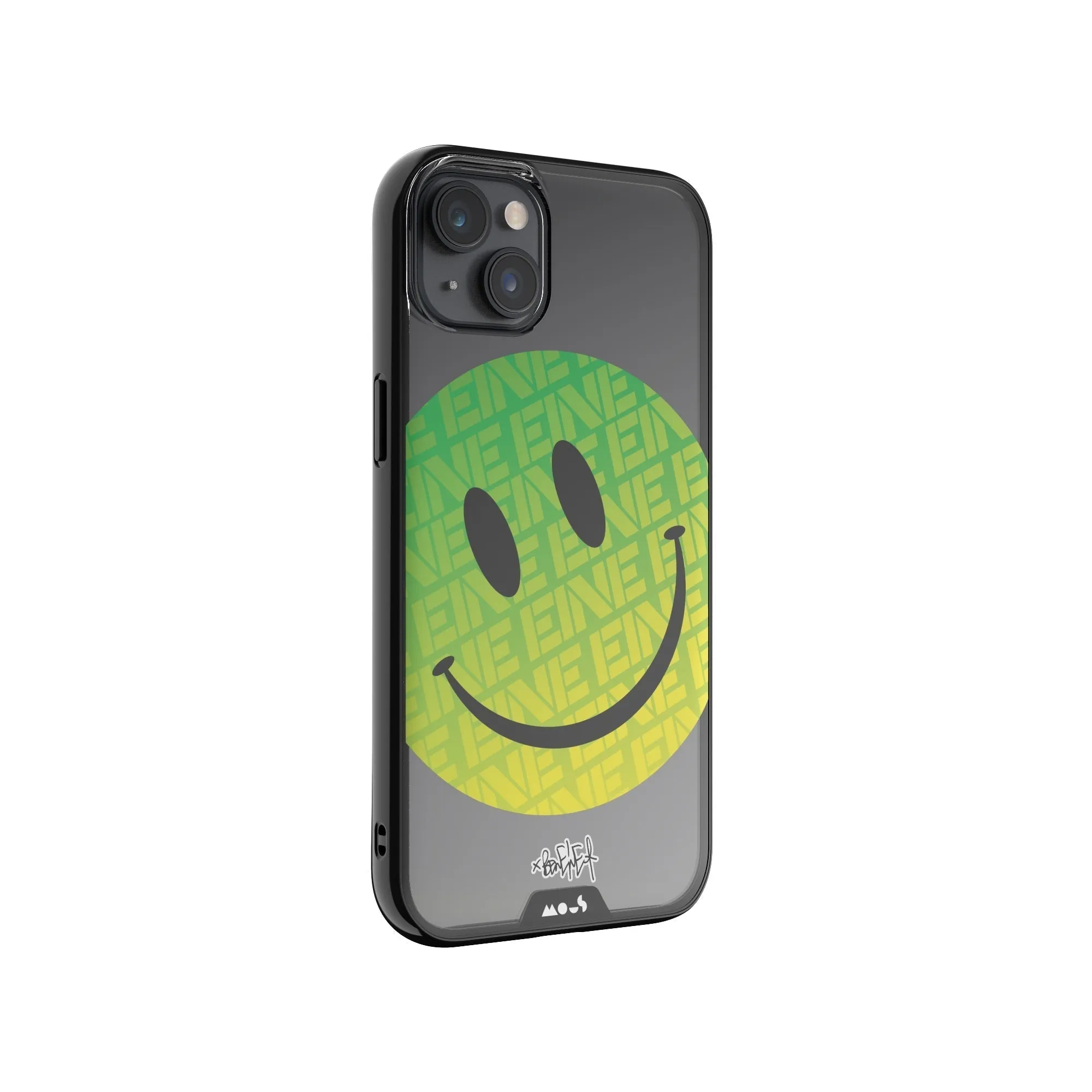 Ben Eine Green Smiley MagSafe® Compatible Phone Case - Clarity 2.0