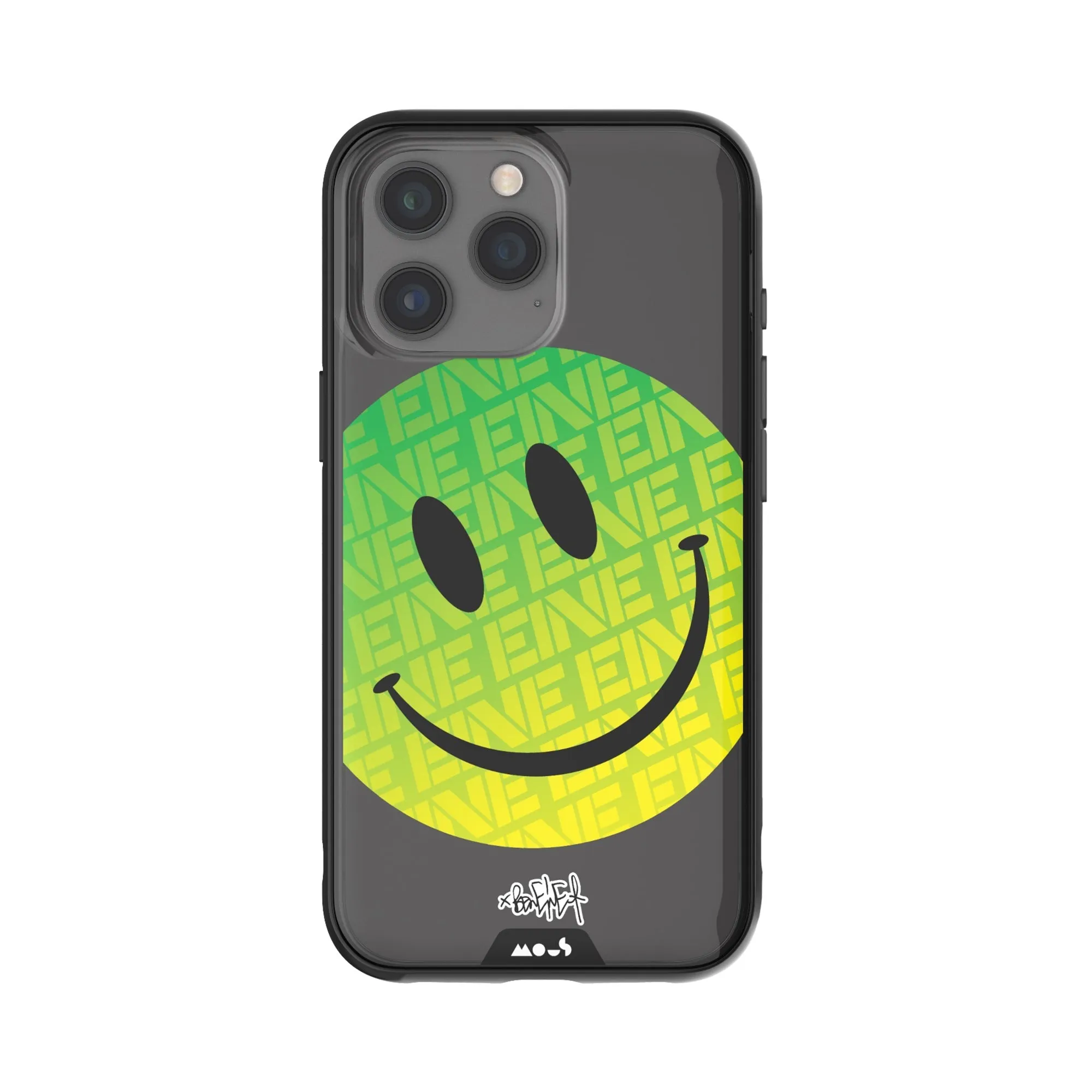 Ben Eine Green Smiley MagSafe® Compatible Phone Case - Clarity 2.0