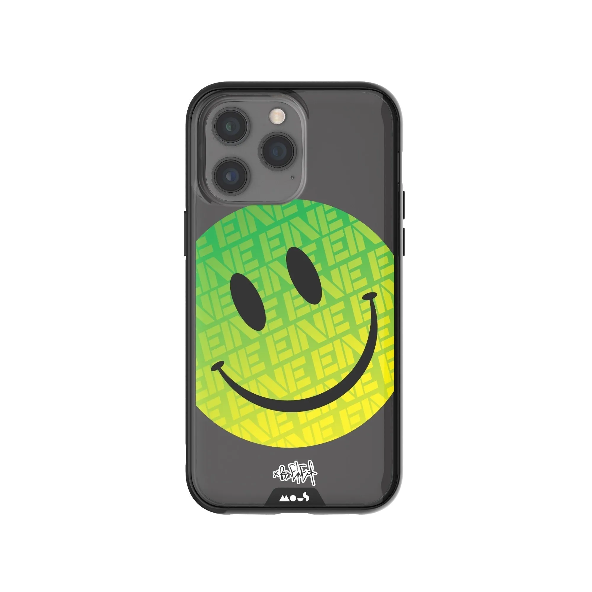 Ben Eine Green Smiley MagSafe® Compatible Phone Case - Clarity 2.0