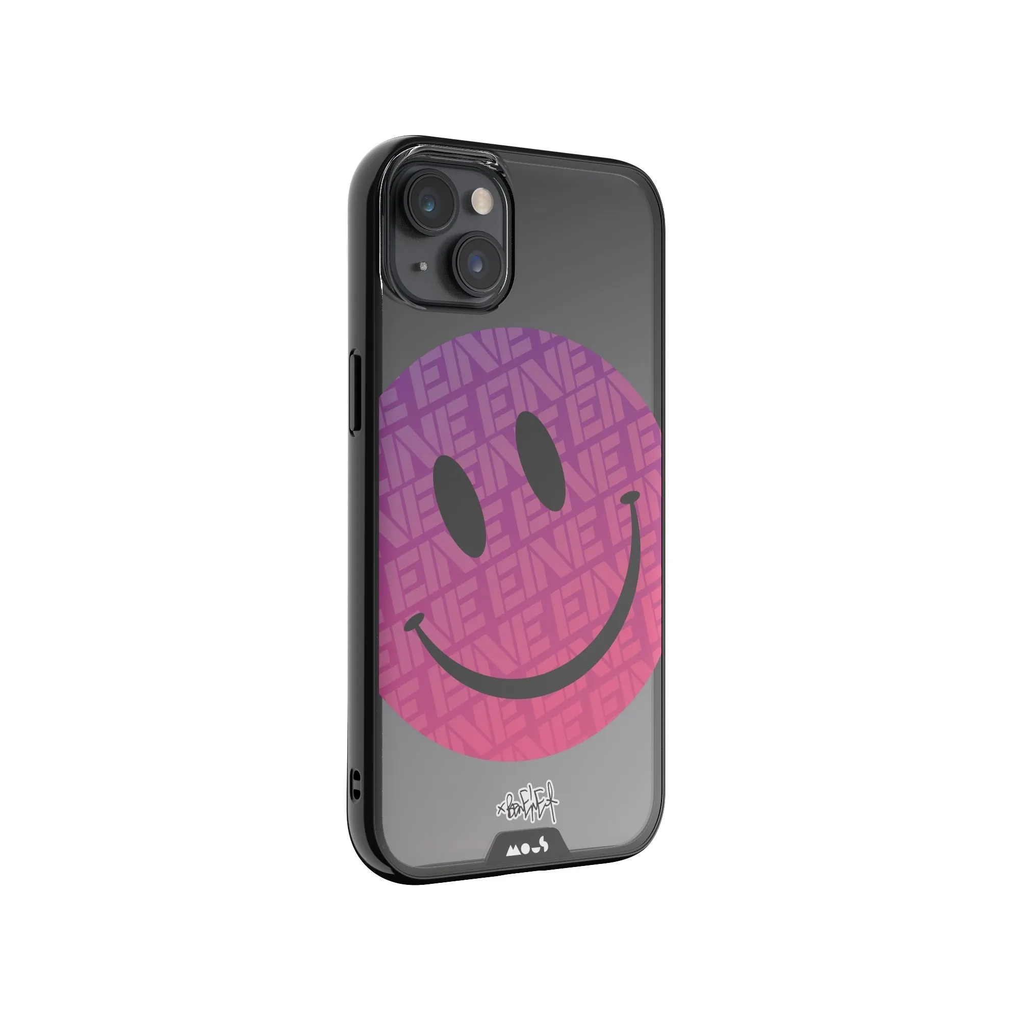 Ben Eine Green Smiley MagSafe® Compatible Phone Case - Clarity 2.0