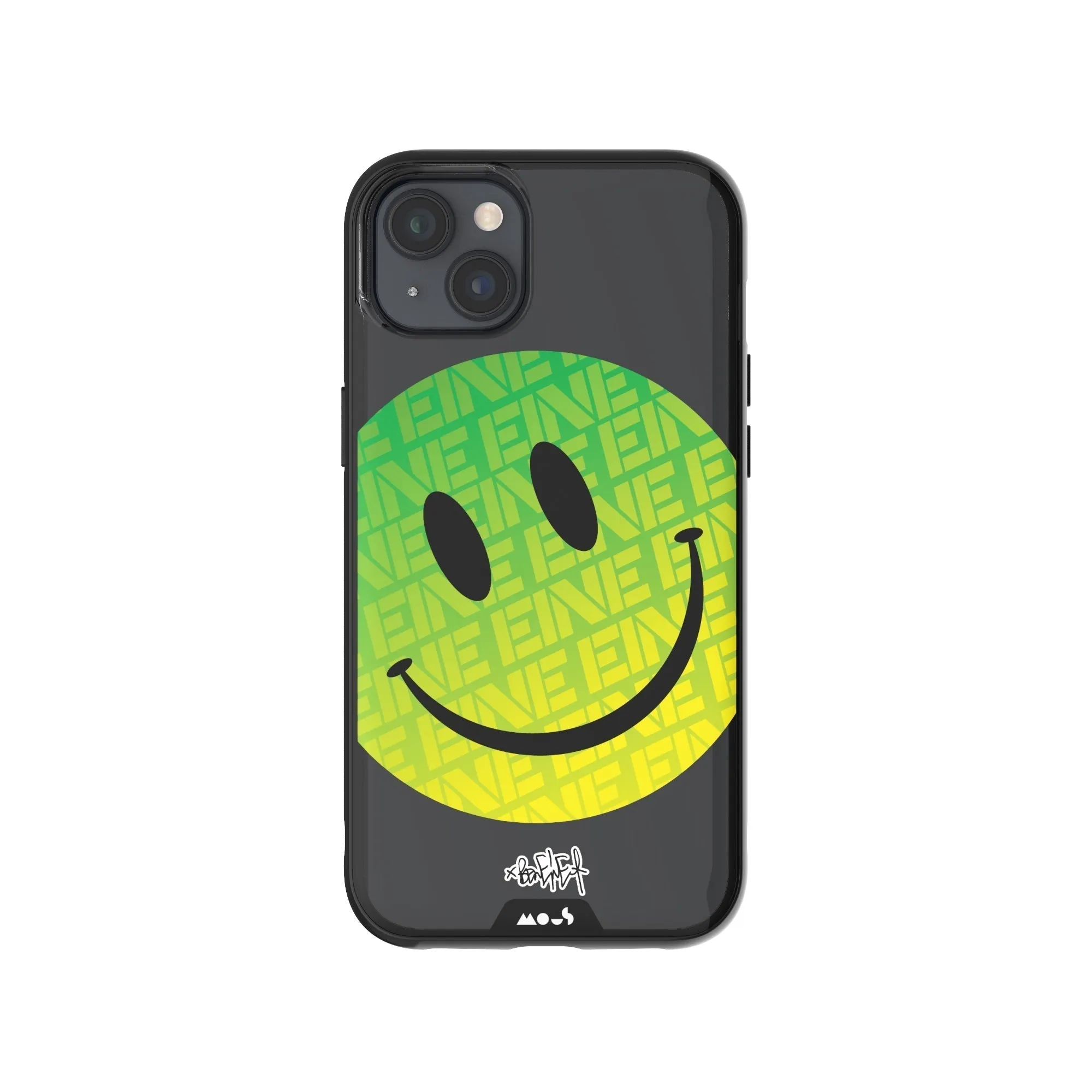 Ben Eine Green Smiley MagSafe® Compatible Phone Case - Clarity 2.0