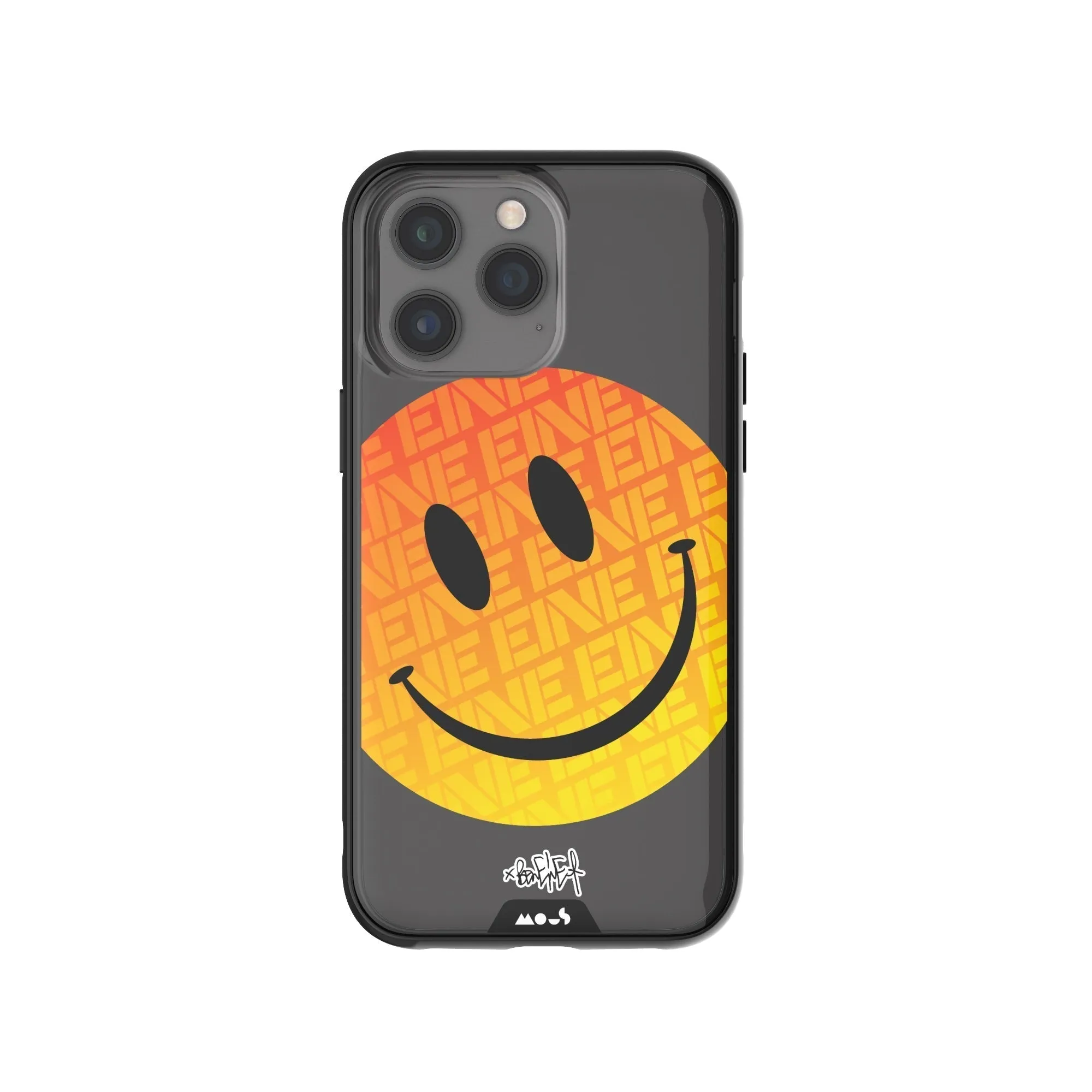 Ben Eine Orange Smiley MagSafe® Compatible Phone Case - Clarity 2.0