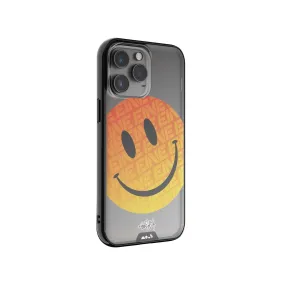 Ben Eine Orange Smiley MagSafe® Compatible Phone Case - Clarity 2.0