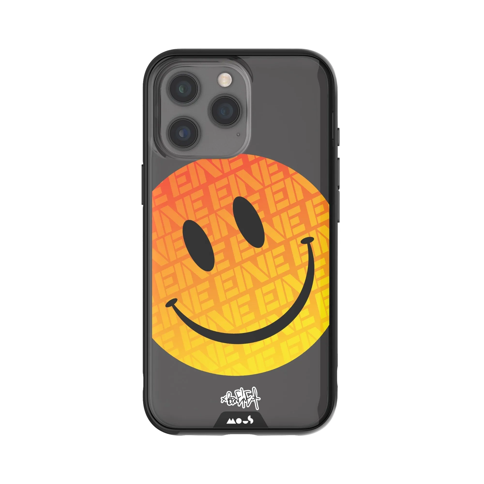 Ben Eine Orange Smiley MagSafe® Compatible Phone Case - Clarity 2.0