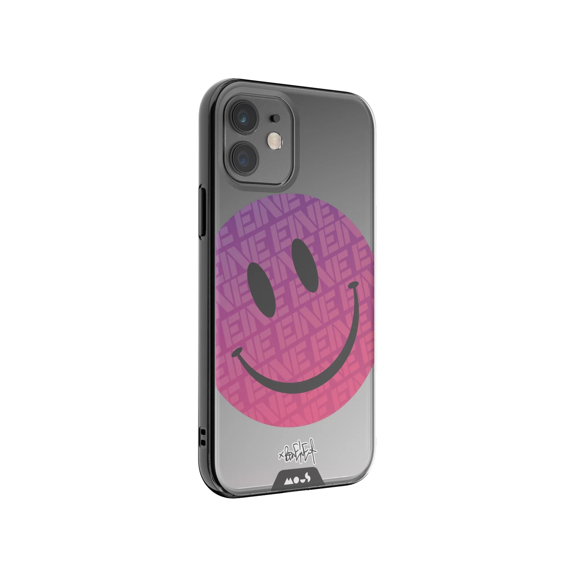 Ben Eine Orange Smiley MagSafe® Compatible Phone Case - Clarity 2.0