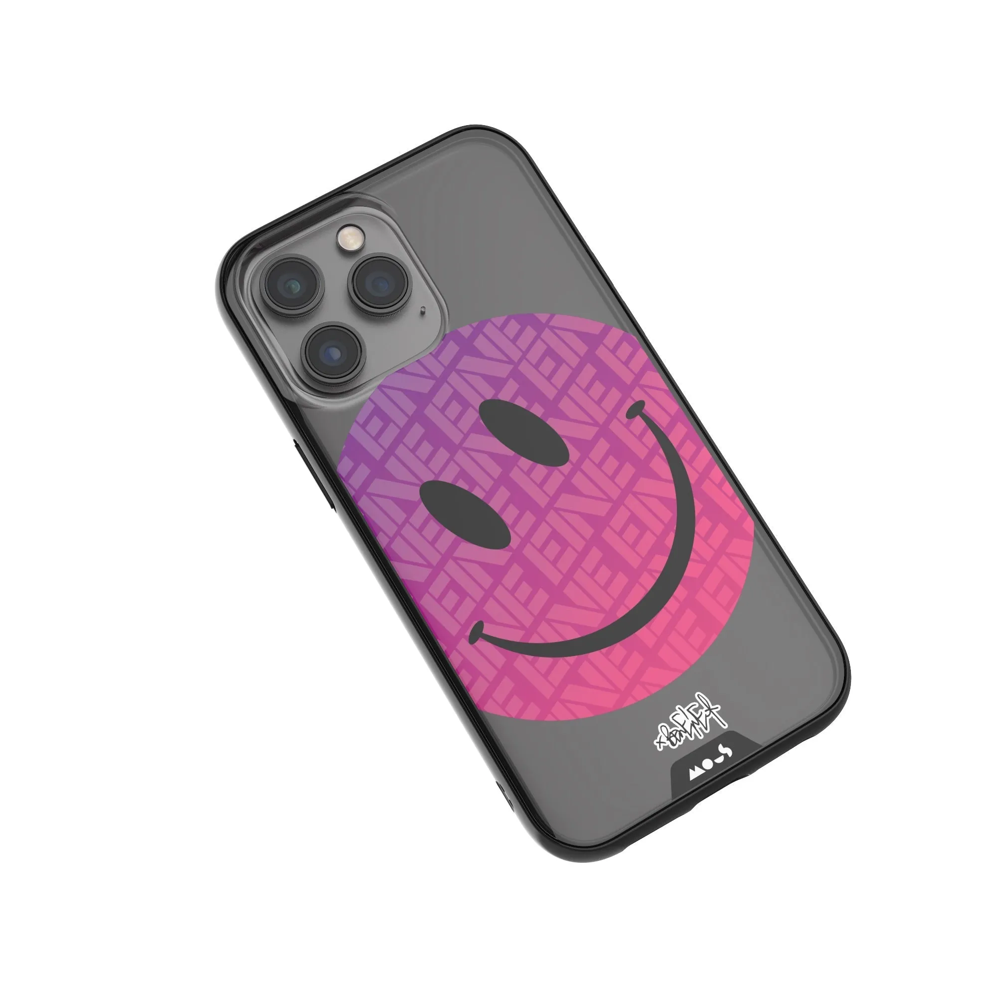 Ben Eine Pink Smiley MagSafe® Compatible Phone Case - Clarity 2.0