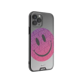 Ben Eine Pink Smiley Printed Phone Case - Clarity