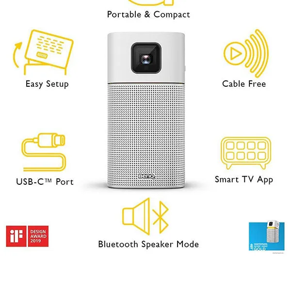 BenQ GV1 Wireless Mini Portable Projector-IZHI
