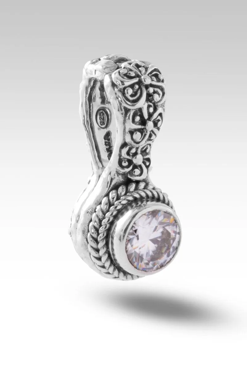Bloom Brilliantly Pendant™ in Moissanite