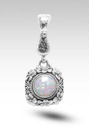 Blossom Pendant™ in Cotton Candy Simulated Opal