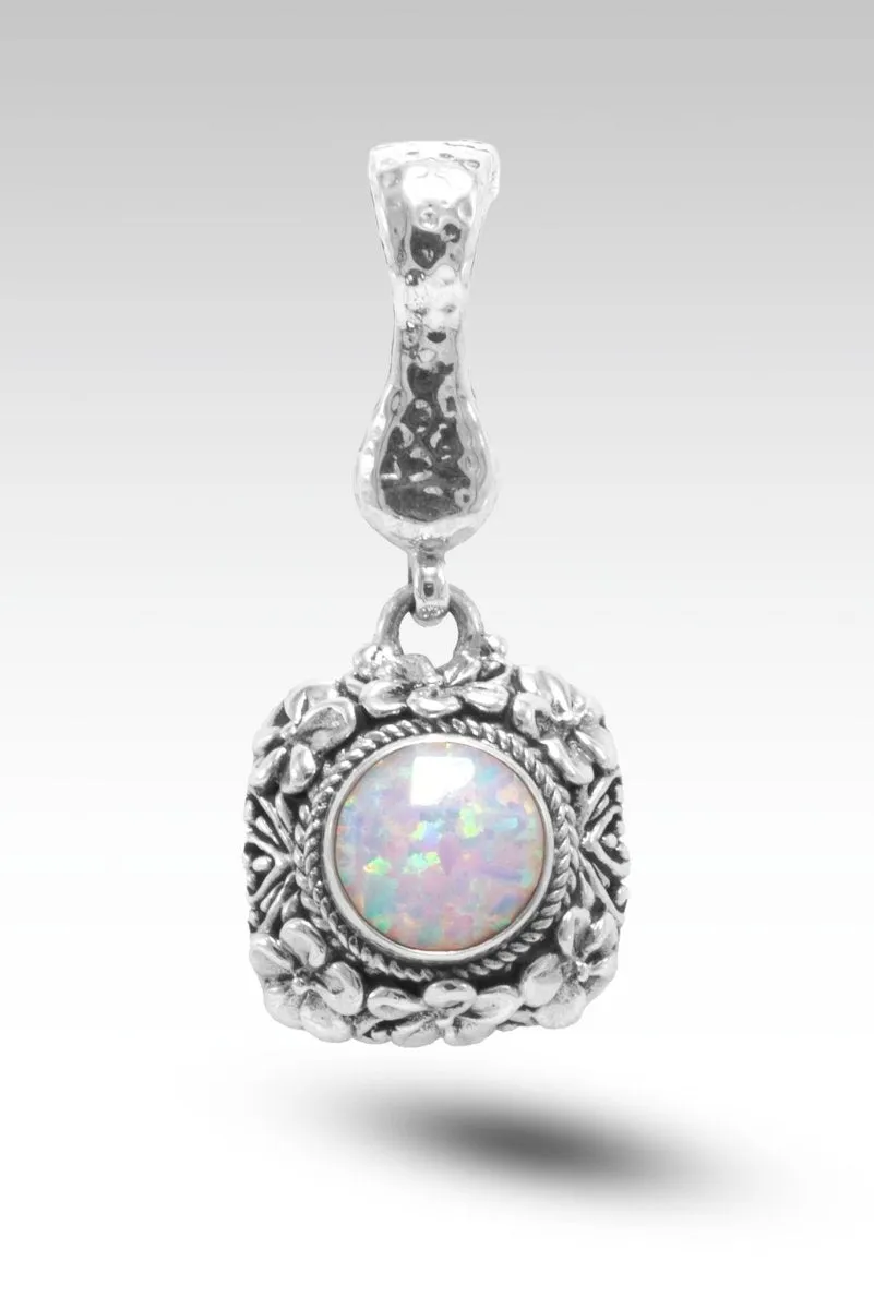 Blossom Pendant™ in Cotton Candy Simulated Opal