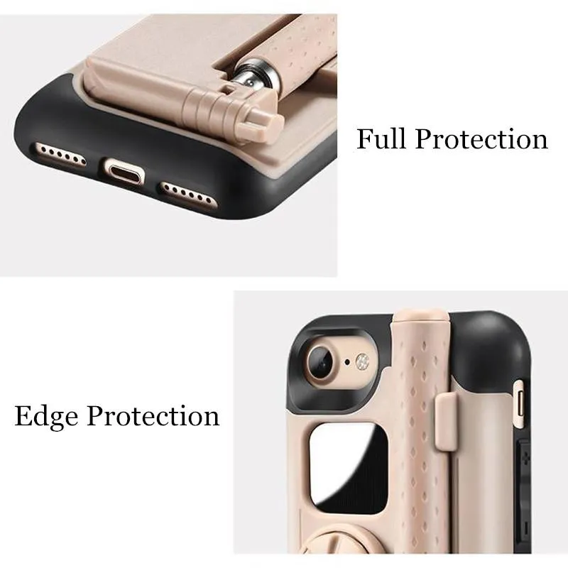 BLUETOOTH SELFIE STICK PHONE CASE FOR IPHONE 7, 7 , 8, 8 