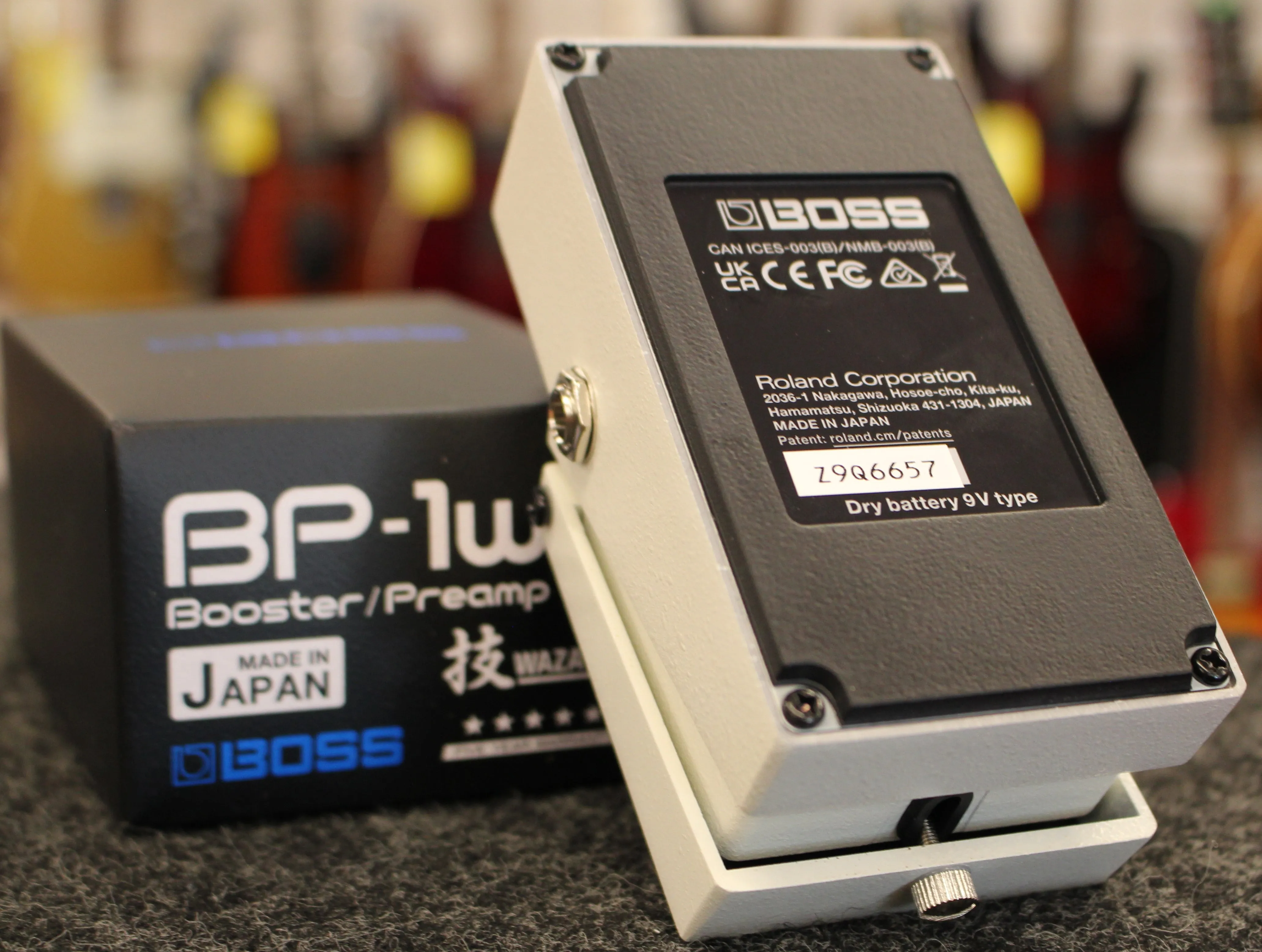 Boss BP-1W Booster Preamp Guitar Effects Pedal