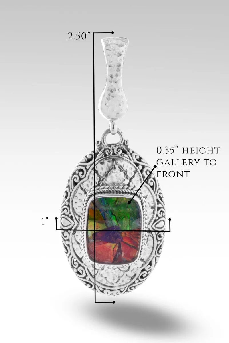 Boundless Love Pendant II™ in Ammolite Triplet