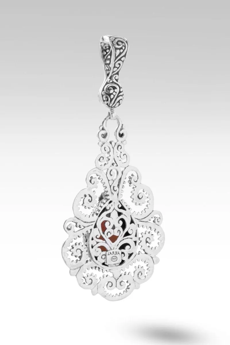 Bring About Peace Pendant™ in Orange Spiny Oyster